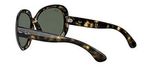 Load image into Gallery viewer, Ray-Ban Women's RB4098 Jackie Ohh II Butterfly Sunglasses, Light Havana/Dark Green, 60 mm