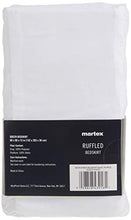 Load image into Gallery viewer, Martex 1C26548 Basic Ruffle Machine Washable 15-inch Drop Bedskirt, Queen, White