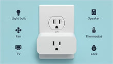 Load image into Gallery viewer, Amazon Smart Plug, for home automation, Works with Alexa- A Certified for Humans Device