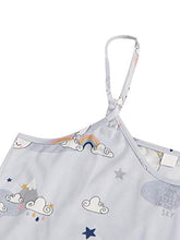 Load image into Gallery viewer, SheIn Women's Cute Cartoon Print Cami Top and Shorts Pajama Set with Eye Mask Grey Graphic X-Large