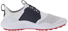 Load image into Gallery viewer, Puma Golf Men's Ignite Nxt Lace Golf Shoe, Puma White-Puma Silver-Peacoat, 10.5 M US