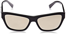 Load image into Gallery viewer, Versace Womens Sunglasses Black/Gold Acetate - Non-Polarized - 56mm
