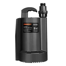 Load image into Gallery viewer, Sump Pump,1/3 HP 35.5 ft,2160GPH,ENGiNDOT Brushless Submersible Clean/Dirty, Capacitor,Automatical Resetting Thermal Protector,Capacitive Induction Mode,Corrosion Resistant,Home,Garden,Industrial