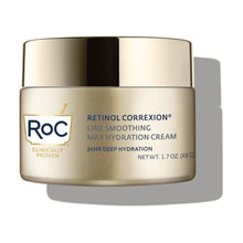 Load image into Gallery viewer, RoC Retinol Correxion Max Daily Hydration Anti-Aging Daily Face Moisturizer with Hyaluronic Acid, Oil Free Line Smoothing Skin Care Cream, 1.7 oz (Packaging May Vary)