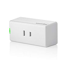 Load image into Gallery viewer, Leviton D23LP-2RW Decora Smart Wi-Fi Mini Plug-In Dimmer (2nd Gen), Works with Hey Google, Alexa, Apple HomeKit/Siri, and Anywhere Companions, No Hub Required , White