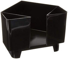Load image into Gallery viewer, Co-Rect Plastic Bar Caddy with Triangular Design, Black