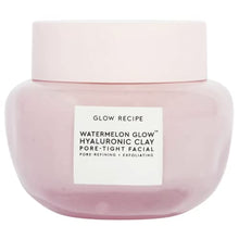 Load image into Gallery viewer, Glow Recipe Watermelon Glow Hyaluronic Clay Pore-Tight Facial - Gentle Exfoliating Clay Face Mask with Hyaluronic Acid - Help Minimize the Appearance of Pores, Even Tone + Hydrate (60ml / 2oz)