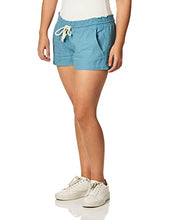 Load image into Gallery viewer, Roxy Women's Oceanside Beach Short, Adriatic Blue EXC, XL