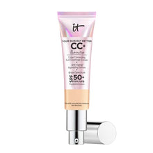 Load image into Gallery viewer, it COSMETICS Your Skin But Better Cc+ Cream Illumination, Light Medium (C) - Full-Coverage Foundation, Hydrating Serum & Spf 50+ Sunscreen - Radiant Finish - 1.08 Fl Oz Light Medium (Cool Undertone)