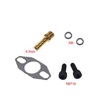 Load image into Gallery viewer, JRL Carburetor Black Gas Power Boost Bottle CNC Intake Manifold Set For 66cc 80cc 2 Stroke Engine Motorised Bicycle Bike