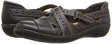 Load image into Gallery viewer, Clarks womens Ashland Spin Q Slip On Loafer, Black, 8.5 US