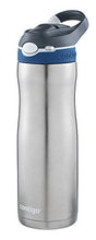 Load image into Gallery viewer, Contigo Autospout Straw Ashland Chill Vacuum-Insulated Stainless Steel Water Bottle, 20 oz., Monaco