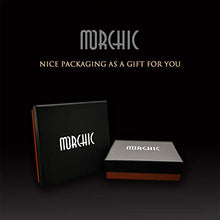 Load image into Gallery viewer, Morchic Orange Moonstone Crystal Gem Semi Precious Womens Girls Stretch Bracelet, Real Natural Sunstone Gemstone Beads 8mm Classic Simple Design Birthday Gift Birthstone 7.5 Inch