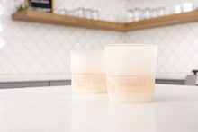 Load image into Gallery viewer, Host Freeze Cooling Cups for Whiskey, Bourbon, and Scotch Freezer Gel Chiller Double Wall Tumblers, Set of 2, 9 oz, Glass
