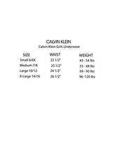 Load image into Gallery viewer, Calvin Klein Big Girls' Kids Modern Cotton Hipster Underwear, Multipack, Heather Grey, Classic White, Black-3 Pack, Large