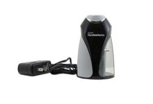 Load image into Gallery viewer, Ticonderoga Personal Electric Pencil Sharpener, Vertical, Black and Gray, Plus 12 Ticonderoga Pencils (39572)