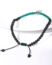 Load image into Gallery viewer, Lightock Lava Rock Tree of Life Anklet for Women Ankles Bracelets Evil Eye Bracelet Essential Oil Diffuser Natural Stone Adjustable