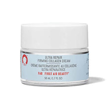 Load image into Gallery viewer, First Aid Beauty Ultra Repair Firming Collagen Cream - Day & Night Anti-Aging Face Moisturizer with Collagen, Peptides and Niacinamide - 1.7 fl oz