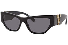 Load image into Gallery viewer, Versace Woman Sunglasses, Black Lenses Acetate Frame, 56mm