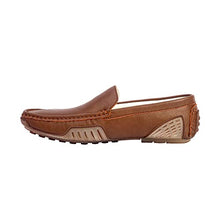 Load image into Gallery viewer, LUODENGLANG Men's Loafers Casual Shoes Slip On Premium Genuine Leather Driving Shose Penny Loafers for Men Lightweight Breathable Brown 10.5 M45