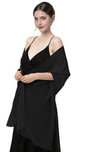 Load image into Gallery viewer, Shawls Scarves Wraps For Dresses Soft Chiffon Scarf Wedding Stole For women (Green, Length(79") Width(19"))