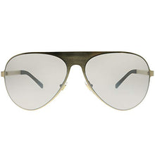 Load image into Gallery viewer, Versace Women's Aviator Sunglasses, Pale Gold/Brown, One Size