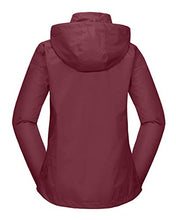 Load image into Gallery viewer, Little Donkey Andy Women’s Waterproof Rain Jacket Lightweight Outdoor Windbreaker Rain Coat Shell for Hiking, Travel Tango Red XL