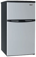 Load image into Gallery viewer, 3.2 Cubc Foot 2 Door Fridge and Freezer, Stainless Steel
