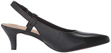 Load image into Gallery viewer, Clarks Women's Linvale Loop Pump, Black Leather, 080 M US