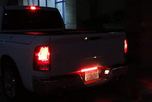 Load image into Gallery viewer, iJDMTOY Smoked Lens 54-SMD Full LED Rear Tailgate ID Lightbar, Compatible With Chevrolet Silverado 2500HD 3500HD GMC Sierra 2500 3500 Dually
