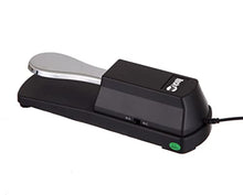 Load image into Gallery viewer, RockJam Universal Sustain Pedal for Electronic Keyboards and Digital Pianos With Polarity Switch, Anti-Slip Rubber Bottom and 5.9 ft. Cable