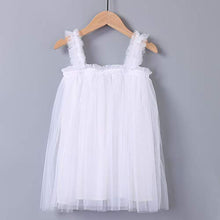 Load image into Gallery viewer, BGFKS Layered Tulle Tutu Dress for Toddler Girls,Baby Girl Rainbow Tutu Princess Skirt Set with Flower Headband.(White,12 Months)