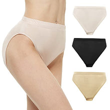 Load image into Gallery viewer, Viamulion Women’s 100% Pure Mulberry Silk Knitting Panties for Women lady Underwear Briefs (3Pack)