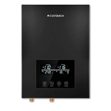 Load image into Gallery viewer, Tankless Water Heater Electric,ECOTOUCH 9KW 240V On Demand Water Heater Self-Modulating Instant Hot Water Heater ECO90 Black