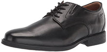 Load image into Gallery viewer, Clarks Men's Whiddon Vibe Waterproof Oxford, Black Leather, 11.5