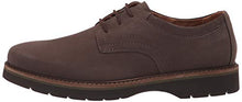 Load image into Gallery viewer, Clarks Men's Bayhill Plain Oxford, Dark Brown Nubuck, 10