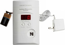 Load image into Gallery viewer, Kidde Nighthawk Carbon Monoxide Detector, AC-Plug-In with Battery Backup, Digital Display