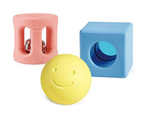 Load image into Gallery viewer, Hape Geometric Rattle | Colorful Rattle Toys for Newborn, Infants & Toddlers, 3 Piece Early Educational Toy Set