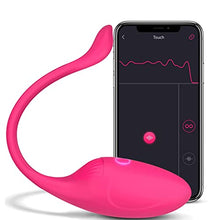 Load image into Gallery viewer, APP Remote Control G-spot Vibrator, Pink Fun Long Distance Bluetooth Wearable Panty Couple Vibrator, Rechargerable Adult Sex Toys More Than 10 Vibrations for Women and Couple, Female Sex Toy for Women