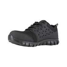 Load image into Gallery viewer, Reebok Work Men's Sublite Cushion RB4039 Safety Toe Athletic Work Shoe, Black, 10.5 M US