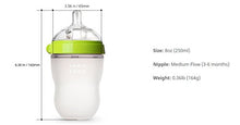 Load image into Gallery viewer, Comotomo Baby Bottle, Green, 8 Ounce (2 Count)