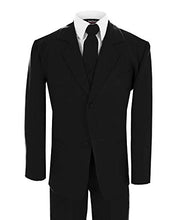 Load image into Gallery viewer, US Fairytailes Formal Boys Suit from Baby to Teen (18, Black)
