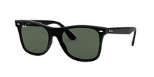 Load image into Gallery viewer, Ray-Ban unisex adult Rb4440nf Blaze Wayfarer Sunglasses, Black/Green, 44 mm US