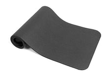 Load image into Gallery viewer, Mind Reader NBRMAT-BLK All Purpose 1/2 Extra Thick Yoga Fitness & Exercise Mats with Carrying Strap, High Density Anti-Tear, Black