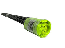 Load image into Gallery viewer, Swanson Tool Swanson Tool Co Lime Glo Safety Marking Flag 25 Pack, 2.5 inch by 3.5 inch with a 15 inch Wire Staff, Model # FLM1525