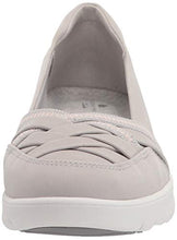 Load image into Gallery viewer, Clarks womens Adella Poppy Sneaker, Light Grey Textile, 8 US