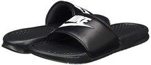 Load image into Gallery viewer, Nike Men's Benassi Just Do It Athletic Sandal, Black/White Noir/Blanc, 10.0 Regular US