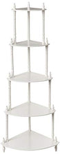 Load image into Gallery viewer, Frenchi Home Furnishing 5-Tier Corner Stand, White