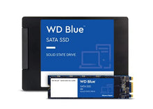 Load image into Gallery viewer, Western Digital 500GB WD Blue 3D NAND Internal PC SSD - SATA III 6 Gb/s, 2.5"/7mm, Up to 560 MB/s - WDS500G2B0A
