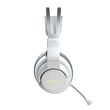 Load image into Gallery viewer, ROCCAT Elo 7.1 Air PC Wireless Gaming Headset, Surround Sound Headphones with Detachable Noise Cancelling Microphone, 50mm Drivers, 24 Hr Battery Life, RGB Lighting, White